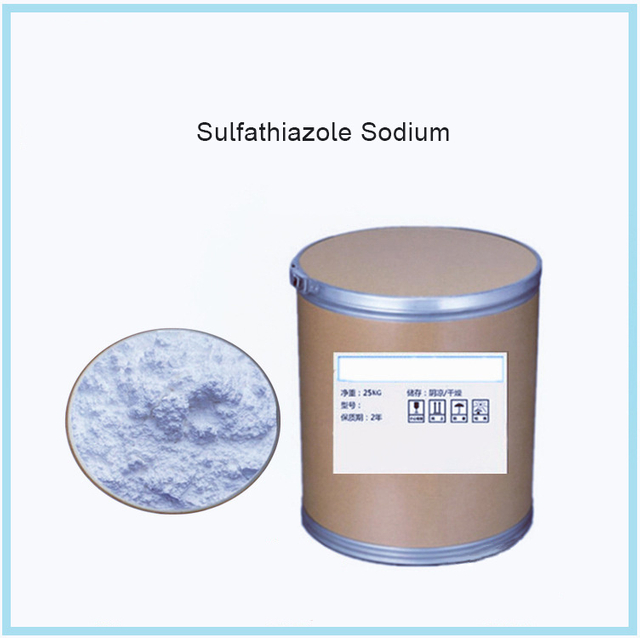 Сульфатиазол натрия Сырье 144-74-1 1 кг/мешок Содержание 99% сульфатиазола натрия