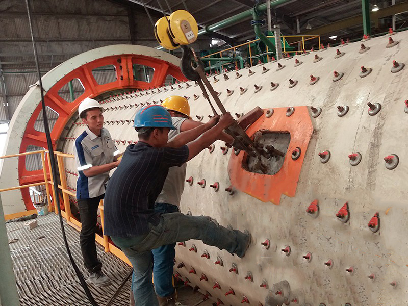 Проект Sand Ball Mill (Индонезия)