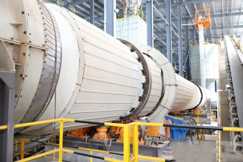 Ежегодная пропускная способность обработки 1 млн тонн системы сушки с кучей руды (Anhui, Китай)