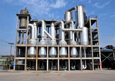 Годовой объем производства 100 000 тонн системы испарения (Mengzhou, Henan, China)