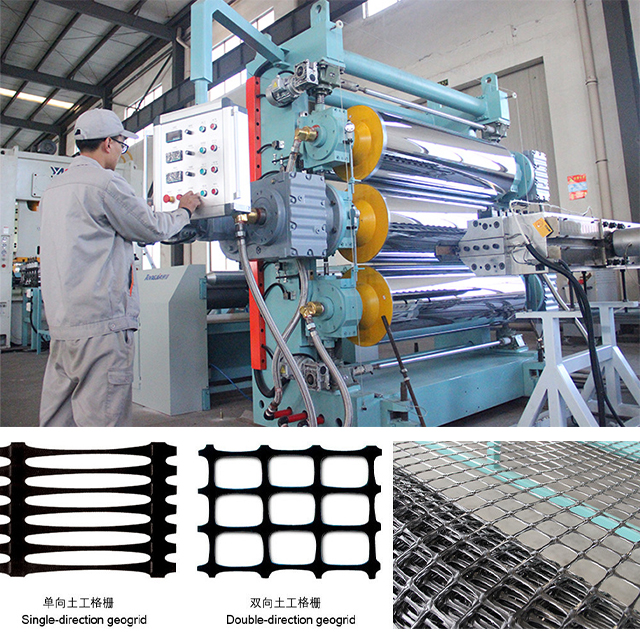 Новая высокоскоростная полностью автоматическая пластиковая линия Geogrid Production