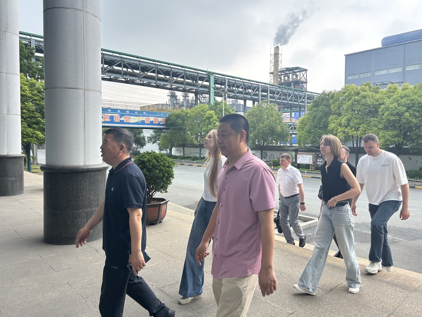 GYF Biotech's management and technical team welcome the Russian visitors